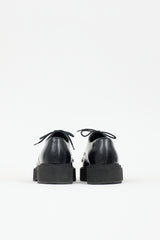 McQueen Leather Studded Platform Derby