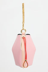 McQueen Leather Tricolour Bucket Bag