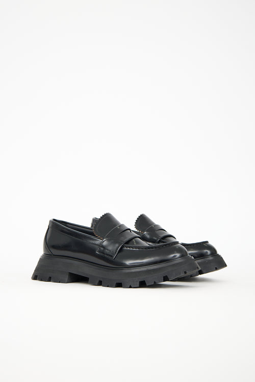 McQueen Leather Wander Loafer
