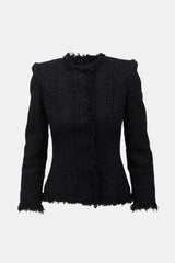 McQueen Metallic Tweed Jacket