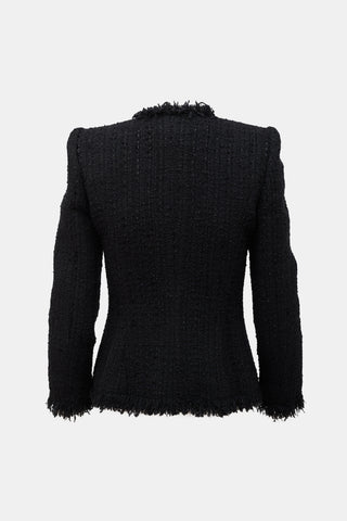 McQueen Metallic Tweed Jacket