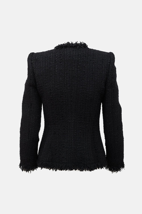 McQueen Metallic Tweed Jacket