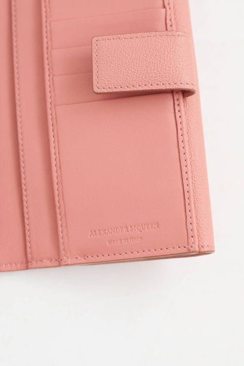 McQueen Leather Logo Wallet