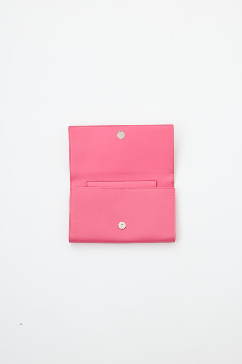 McQueen Logo Crossbody Clutch