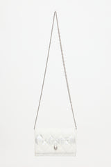 McQueen Quilted Leather Skull Bag