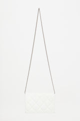 McQueen Quilted Leather Skull Bag