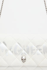 McQueen Quilted Leather Skull Bag