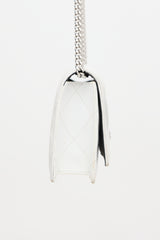 McQueen Quilted Leather Skull Bag