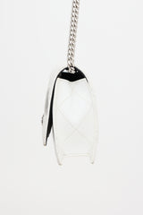 McQueen Quilted Leather Skull Bag