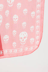 McQueen Silk Skull Scarf