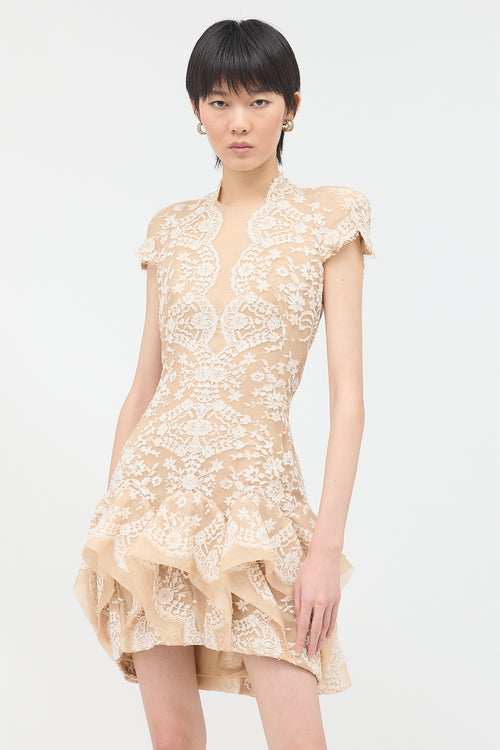 McQueen Resort 2011 Lace Dress