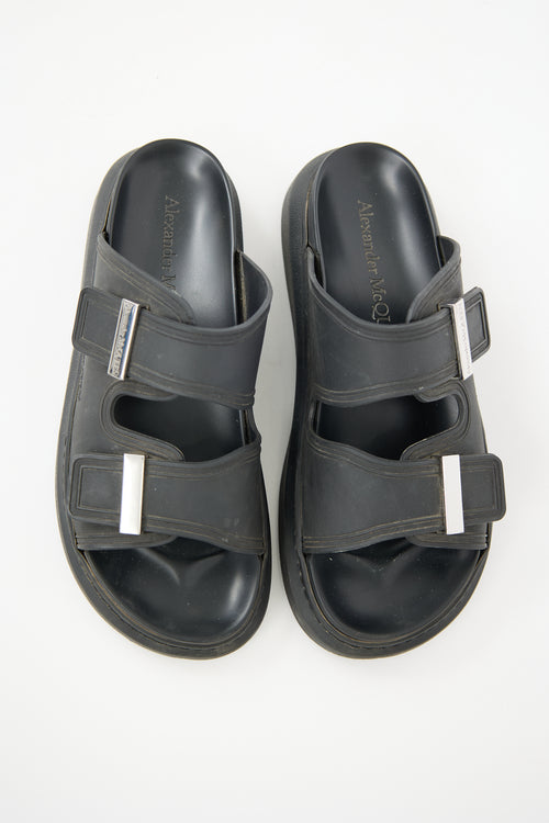 McQueen Rubber Hybrid Sandal