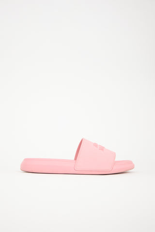 McQueen Rubber Logo Slide