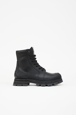 McQueen Rubber Wander Combat Boot