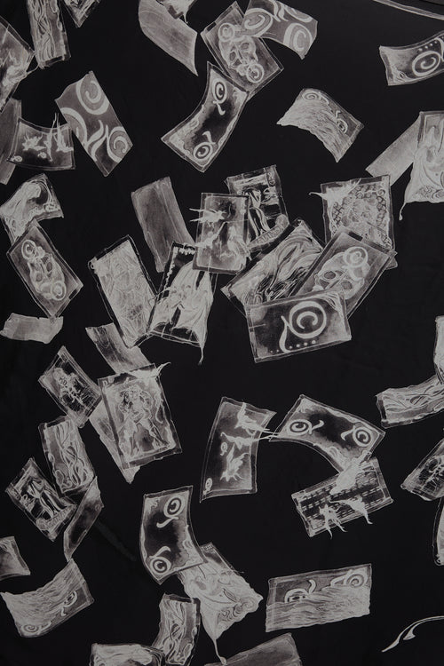 McQueen Silk Printed Scarf