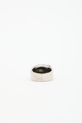 McQueen Skull & Flower Ring