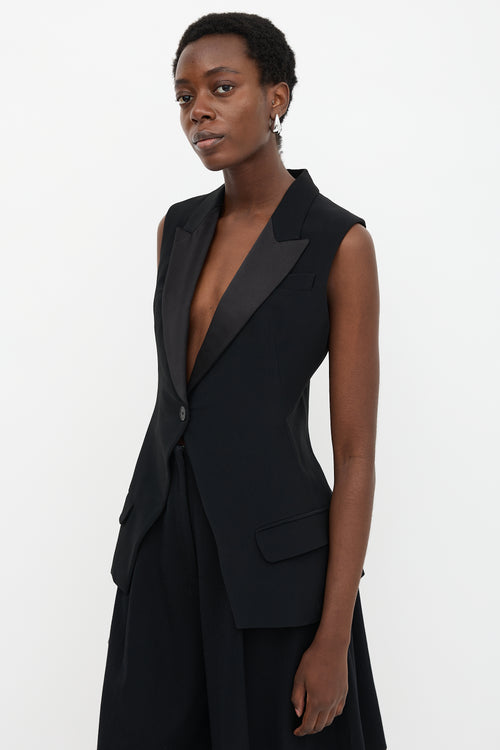 McQueen Spring 2011 Tuxedo Vest