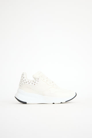 McQueen Studded Oversized Runner Sneaker