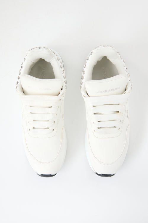 McQueen Studded Oversized Runner Sneaker