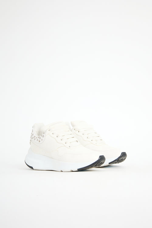 McQueen Studded Oversized Runner Sneaker