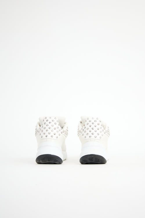 McQueen Studded Oversized Runner Sneaker