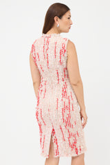 McQueen Tweed Sheath Dress