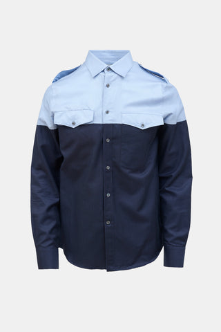 McQueen Two Tone Shirt