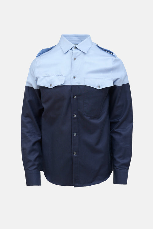 McQueen Two Tone Shirt