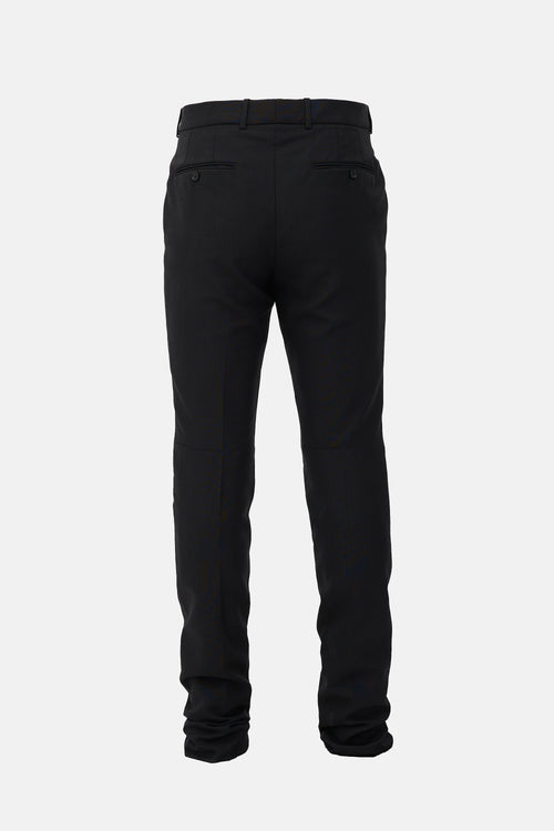 McQueen Vinyl Patch Trouser
