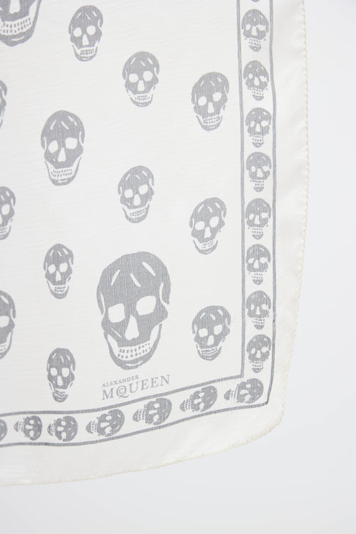 McQueen Skull Scarf