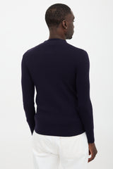 McQueen Wool Embroidered Sweater