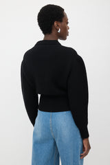 McQueen Wool Flower Intarsia Sweater