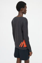 McQueen Knit Graphic Sweater