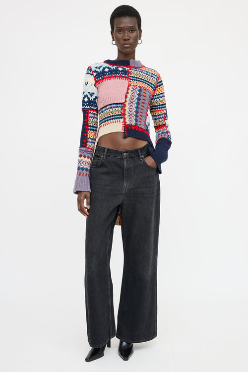 McQueen Wool Patterned Sweater