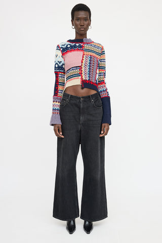 McQueen Wool Patterned Sweater