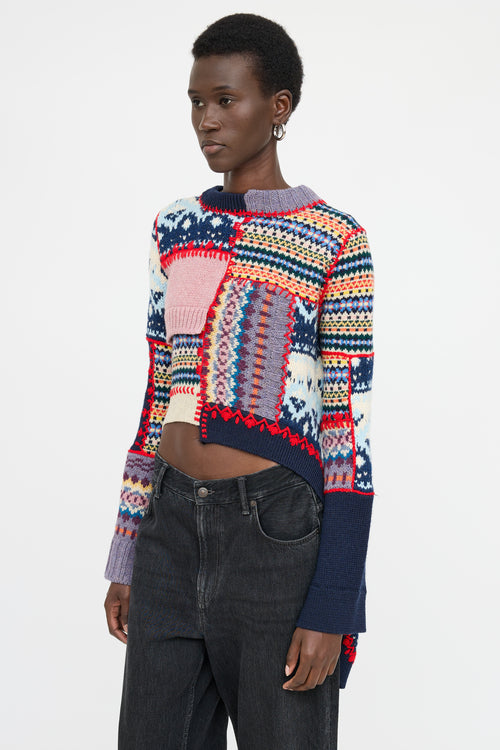 McQueen Wool Patterned Sweater