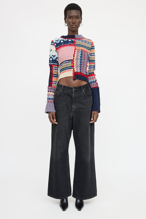 McQueen Wool Patterned Sweater