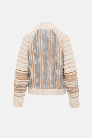 Wool Fair Isle Knit Sweater