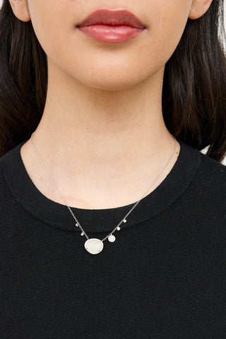 Meira T 14K White Gold & Diamond Necklace