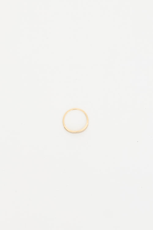 Mejuri 14k Gold Slim Signet Ring