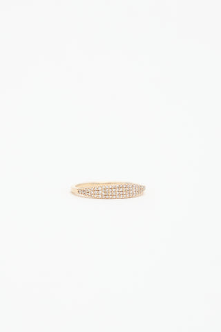Mejuri 14k Gold Slim Signet Ring