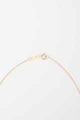 Mejuri 14k Gold & Diamond Bold Bar Necklace