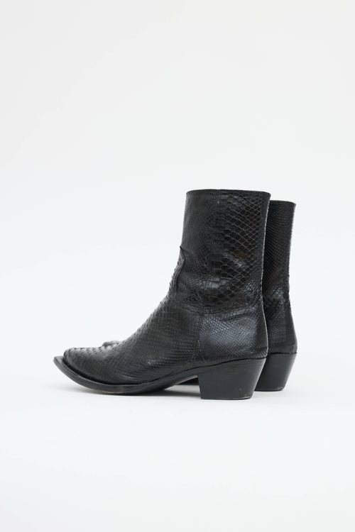 VSP Archive Exotic Leather Western Boot