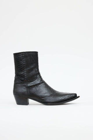 VSP Archive Exotic Leather Western Boot