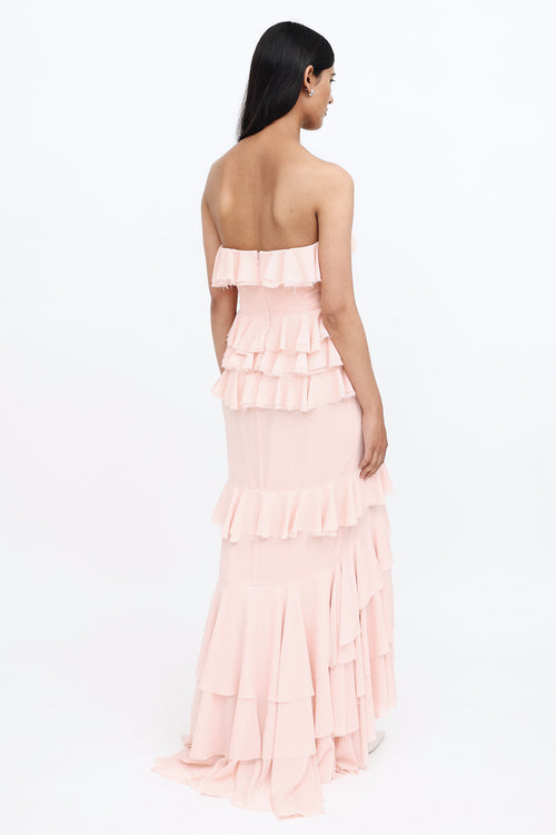Michael Costello X Revolve Bustier Maxi Dress