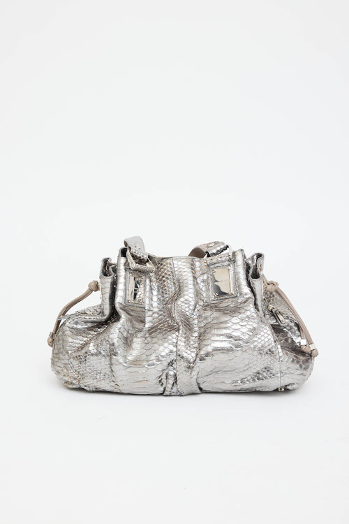 Michael Kors Exotic Leather Shoulder Bag