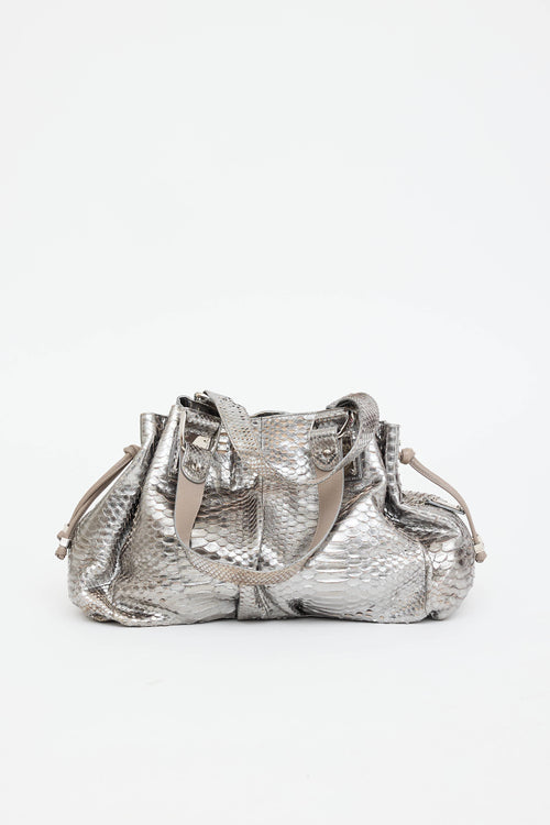 Michael Kors Exotic Leather Shoulder Bag