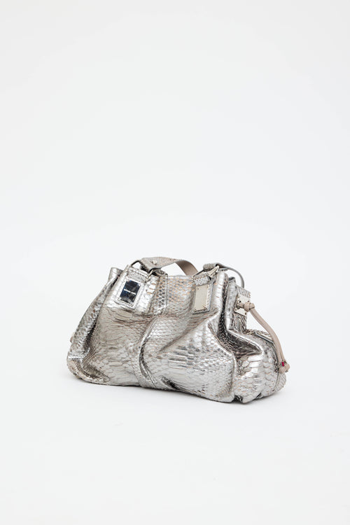 Michael Kors Exotic Leather Shoulder Bag