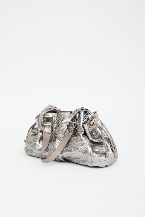 Michael Kors Exotic Leather Shoulder Bag