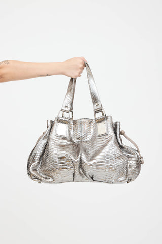 Michael Kors Exotic Leather Shoulder Bag